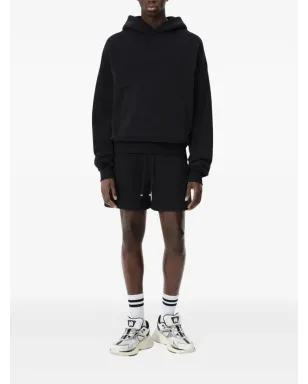AMIRI ロゴ刺繍ドローコード付きショートパンツ - Black - サムネイル2