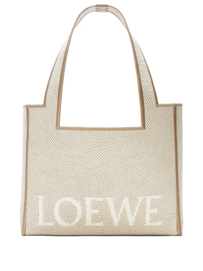 LOEWE LOEWE ヘリンボーン柄 トートバッグの商品画像