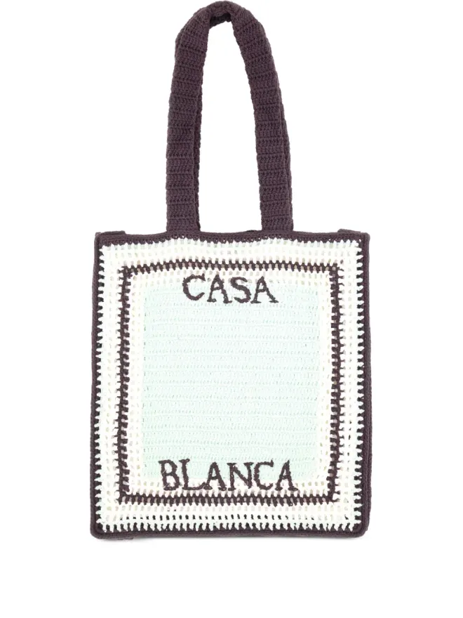 Casablanca Casablanca クロシェモチーフ トートバッグの商品画像