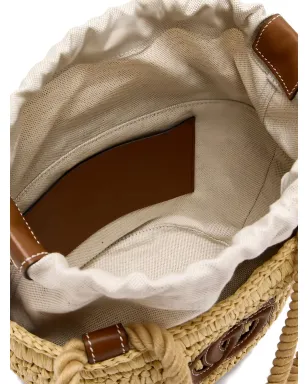 Gucci ミニGGロゴ織りバケットバッグ - サムネイル3