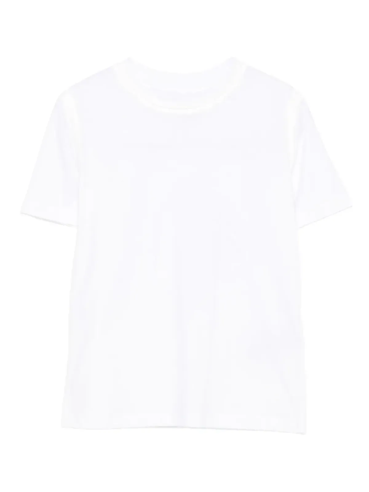 MM6 Maison Margiela Kids 短袖オーガニックコットンTシャツ - ホワイト - 画像1