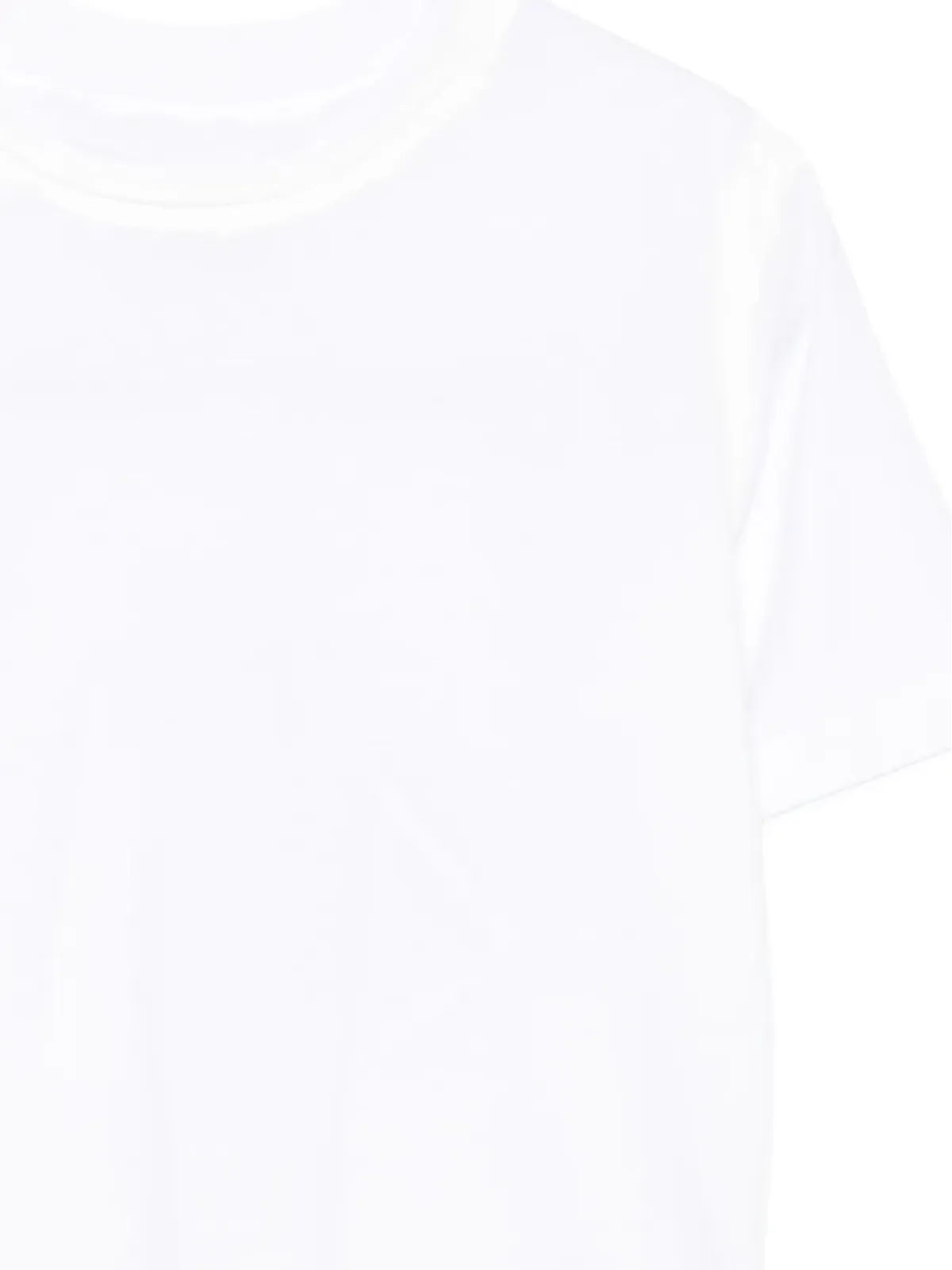 MM6 Maison Margiela Kids 短袖オーガニックコットンTシャツ - ホワイト - 画像3