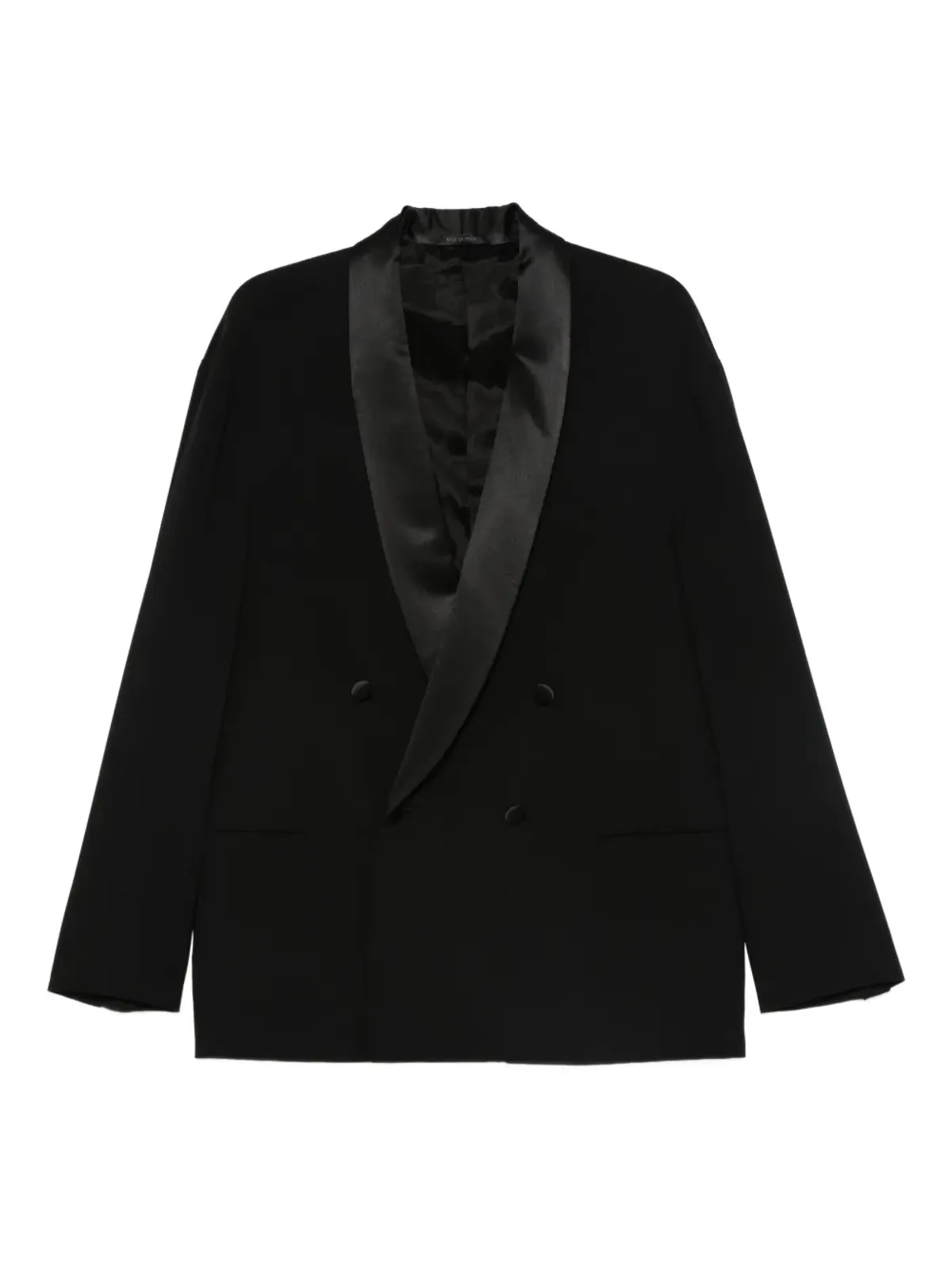 Giorgio Armani サテンラペル ダブルブレストスーツ - 画像1