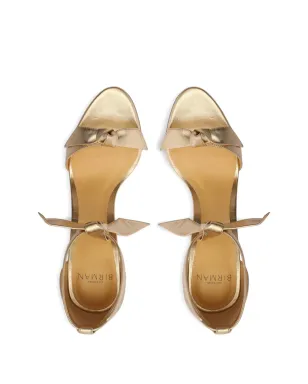 Alexandre Birman クラリタ ボウディテール レザー ヒールサンダル - サムネイル4