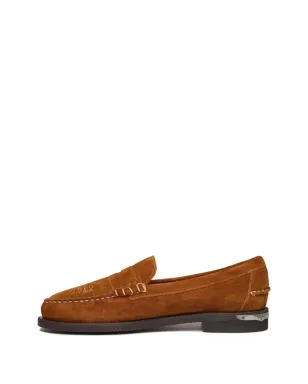 Sebago 刺繍入りスエードローファー - サムネイル2
