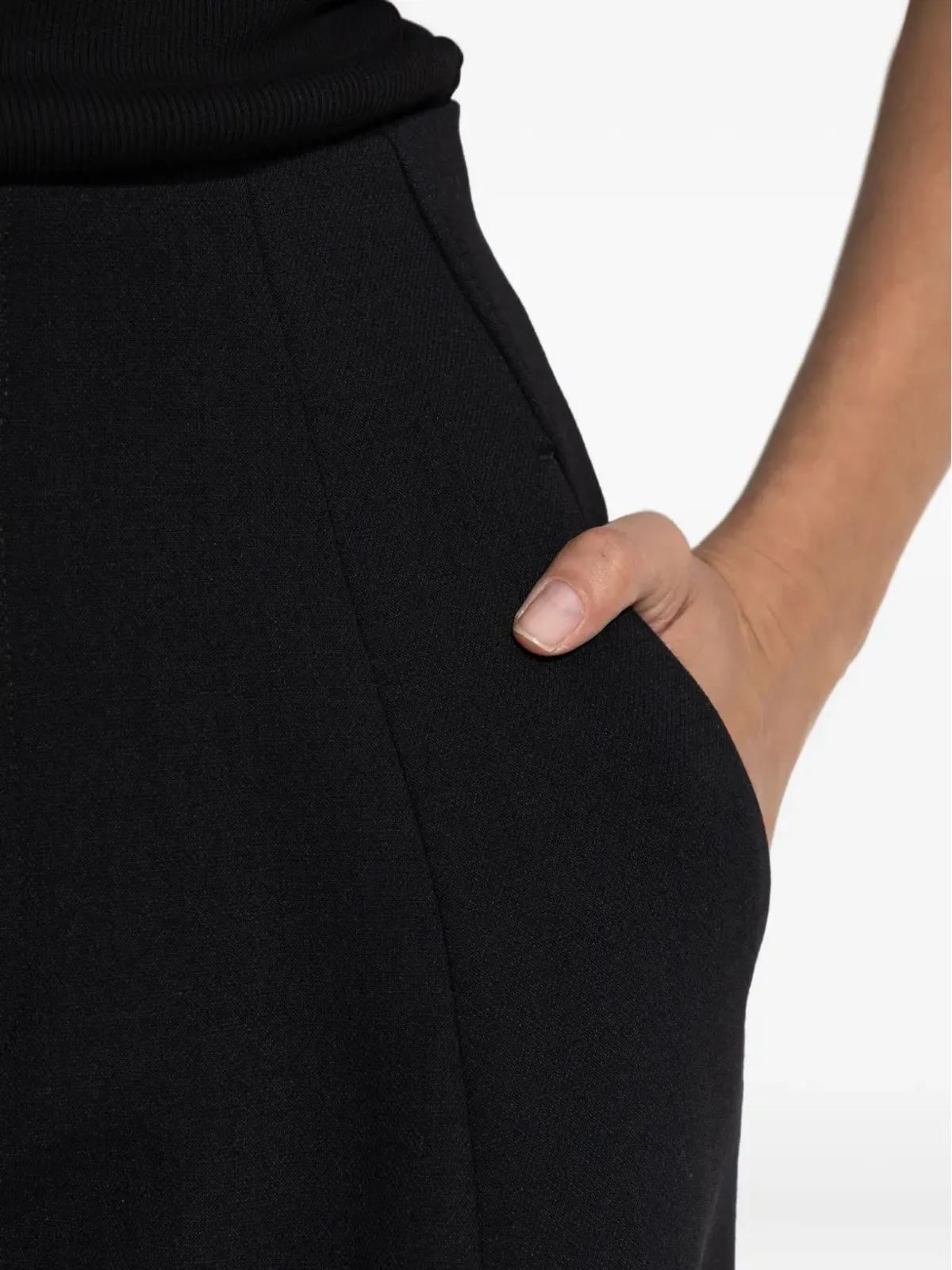 Victoria Beckham プリーツ入りサイドポケットパンツ - 画像5