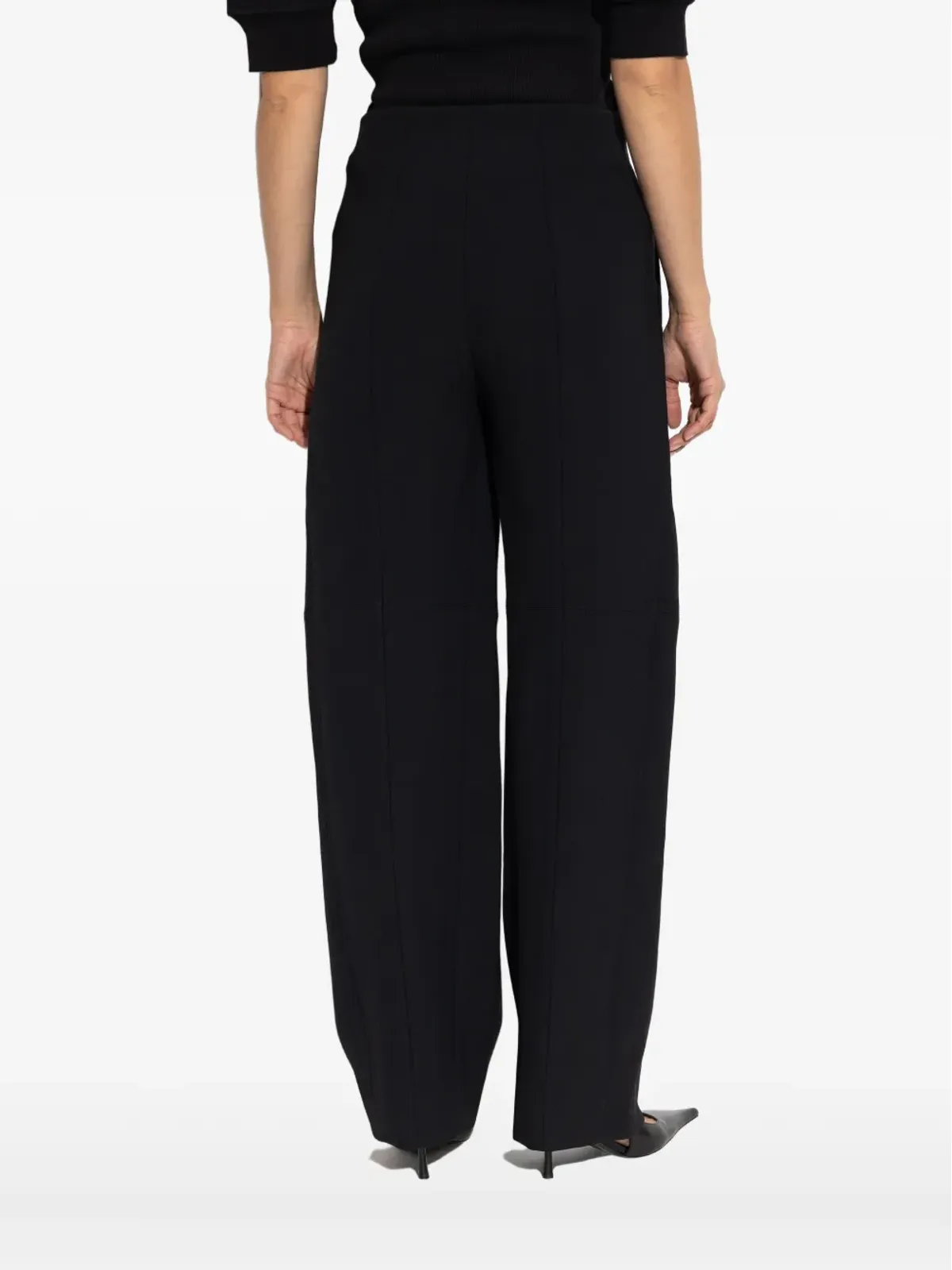 Victoria Beckham プリーツ入りサイドポケットパンツ - 画像4