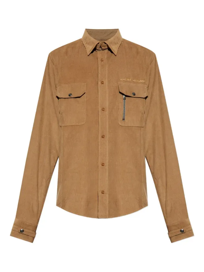 Vivienne Westwood Vivienne Westwood コーデュロイ ポケットシャツの商品画像