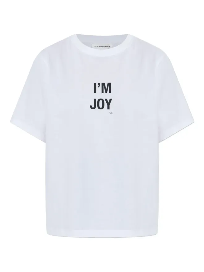 Victoria Beckham Victoria Beckham グラフィックプリントTシャツの商品画像