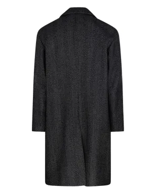 Lardini ボタン留め ヘリンボーン コート - サムネイル2