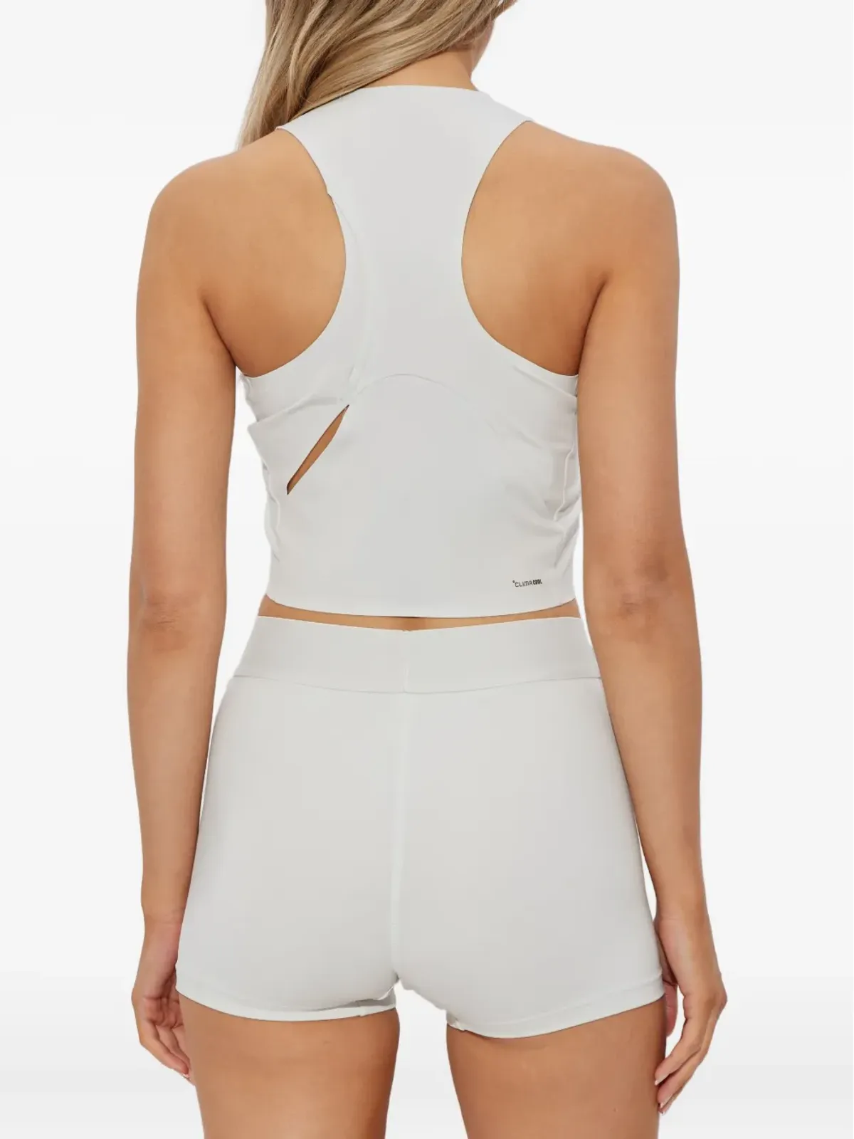 Y-3 ジップフロント ロゴ タンクトップ - 画像4