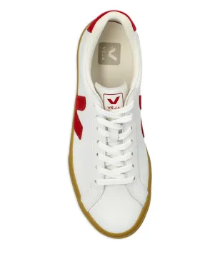 VEJA レザー Vロゴスニーカー - White - サムネイル3
