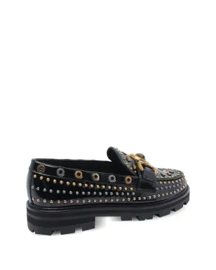Kurt Geiger London Mansion Stud ローファー（ブラック） - サムネイル3