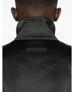 FEAR OF GOD ESSENTIALS サテンジップアップジャケット ブラック - サムネイル5