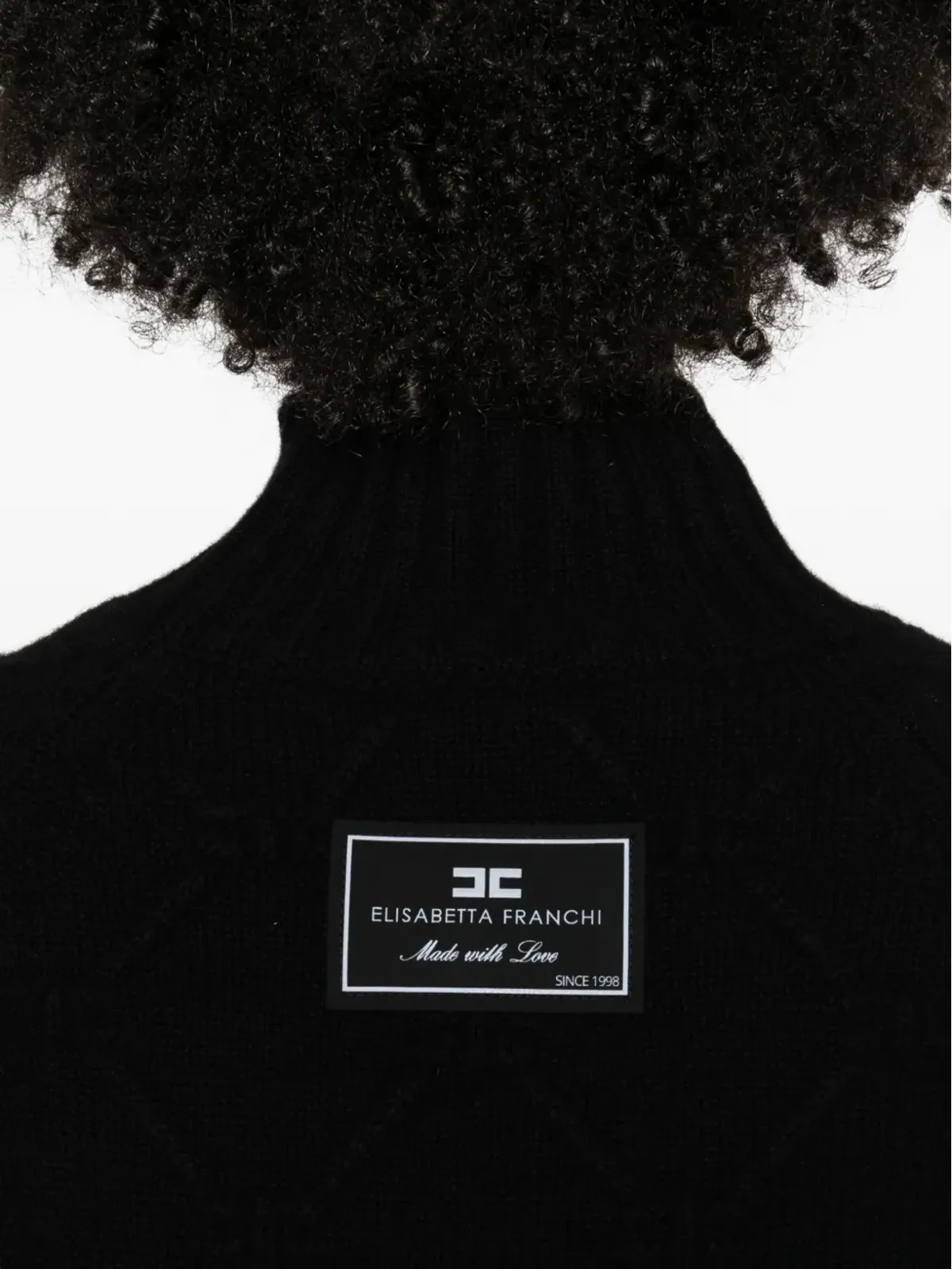 Elisabetta Franchi ハイネックセーター - 画像5