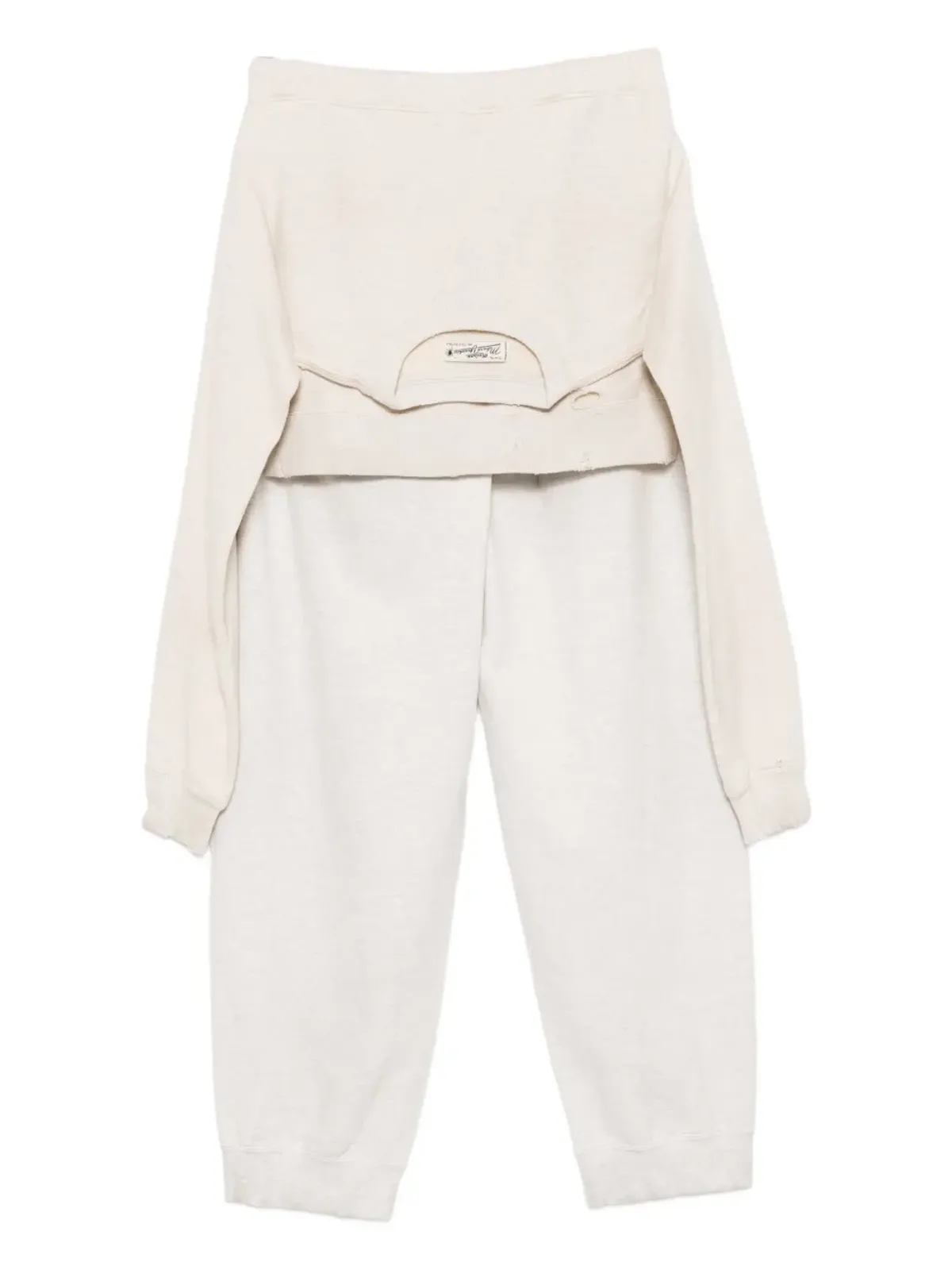 Maison MIHARA YASUHIRO レイヤードコットン トラックパンツ - 画像2