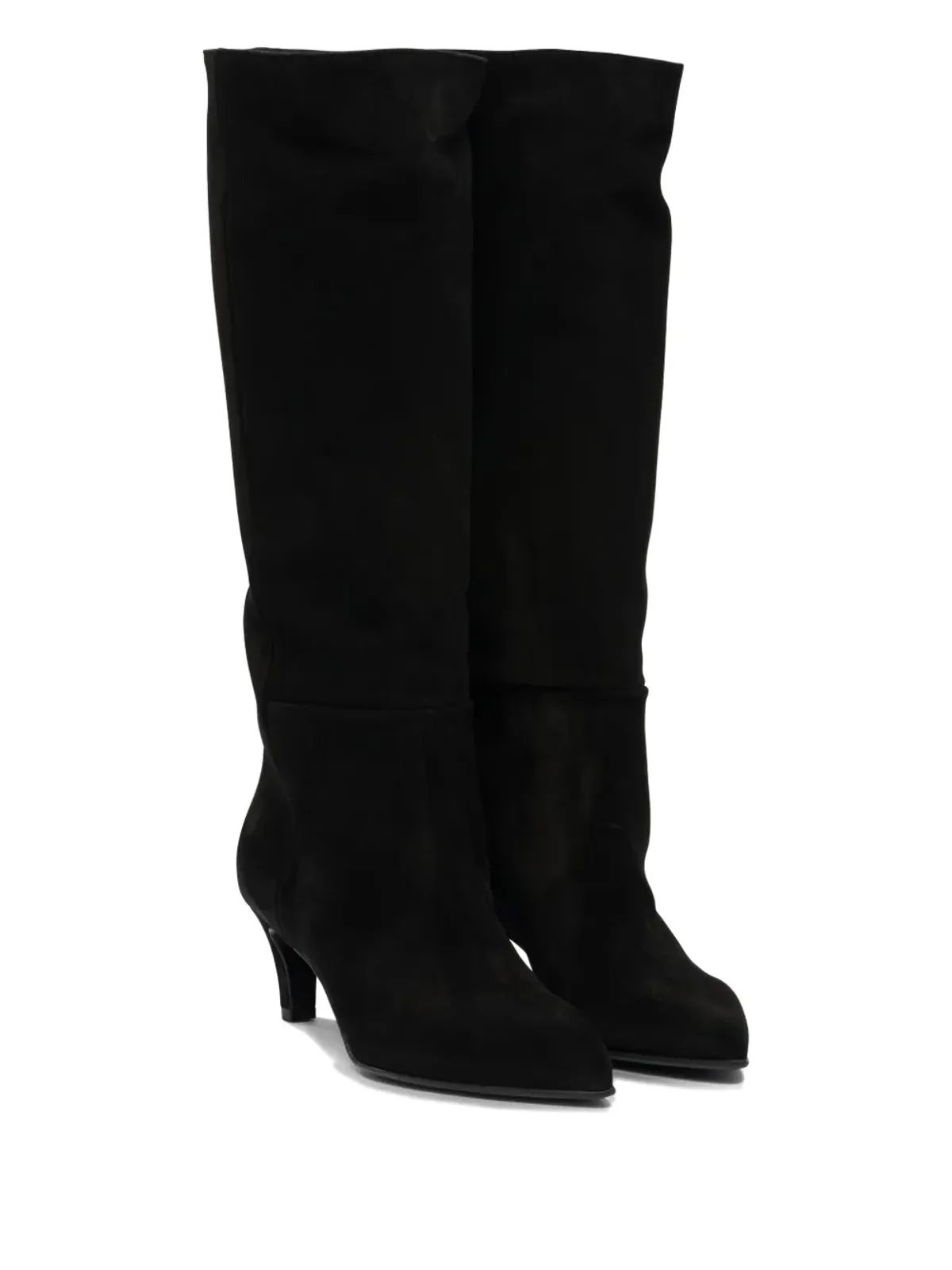 strategia shoes スエードのニーハイブーツ - 画像2