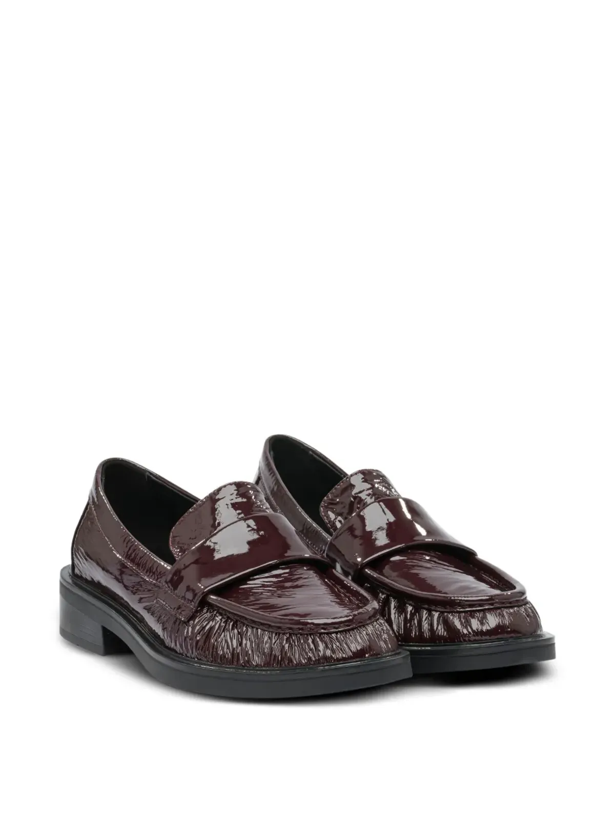 strategia shoes パテントレザー ローファー - 画像2
