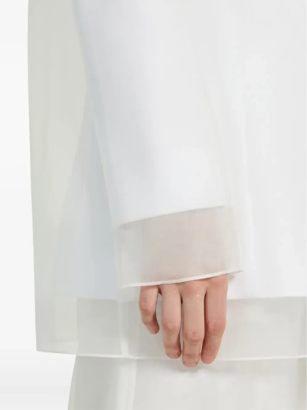 Max Mara 二重仕立てオーガンザジャケット - 画像4