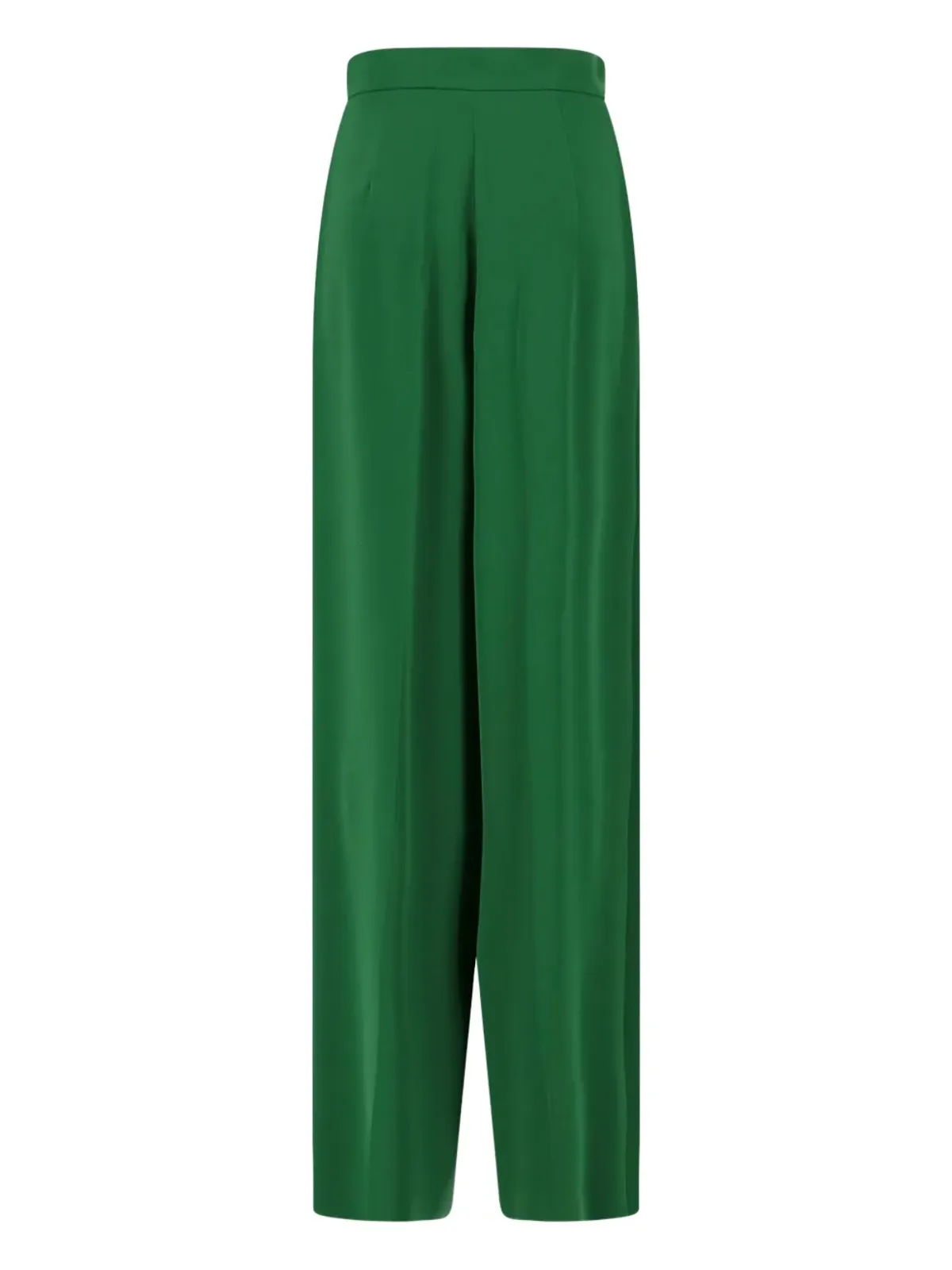 Max Mara プリーツ入りストレートパンツ - グリーン - 画像2