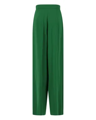 Max Mara プリーツ入りストレートパンツ - グリーン - サムネイル2