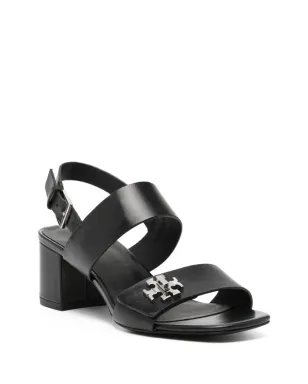 Tory Burch ターンロック ヒールサンダル - ブラック - サムネイル2