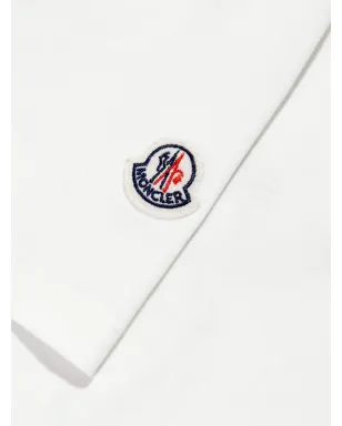Moncler Enfant クマ柄ロゴパッチTシャツ - サムネイル4