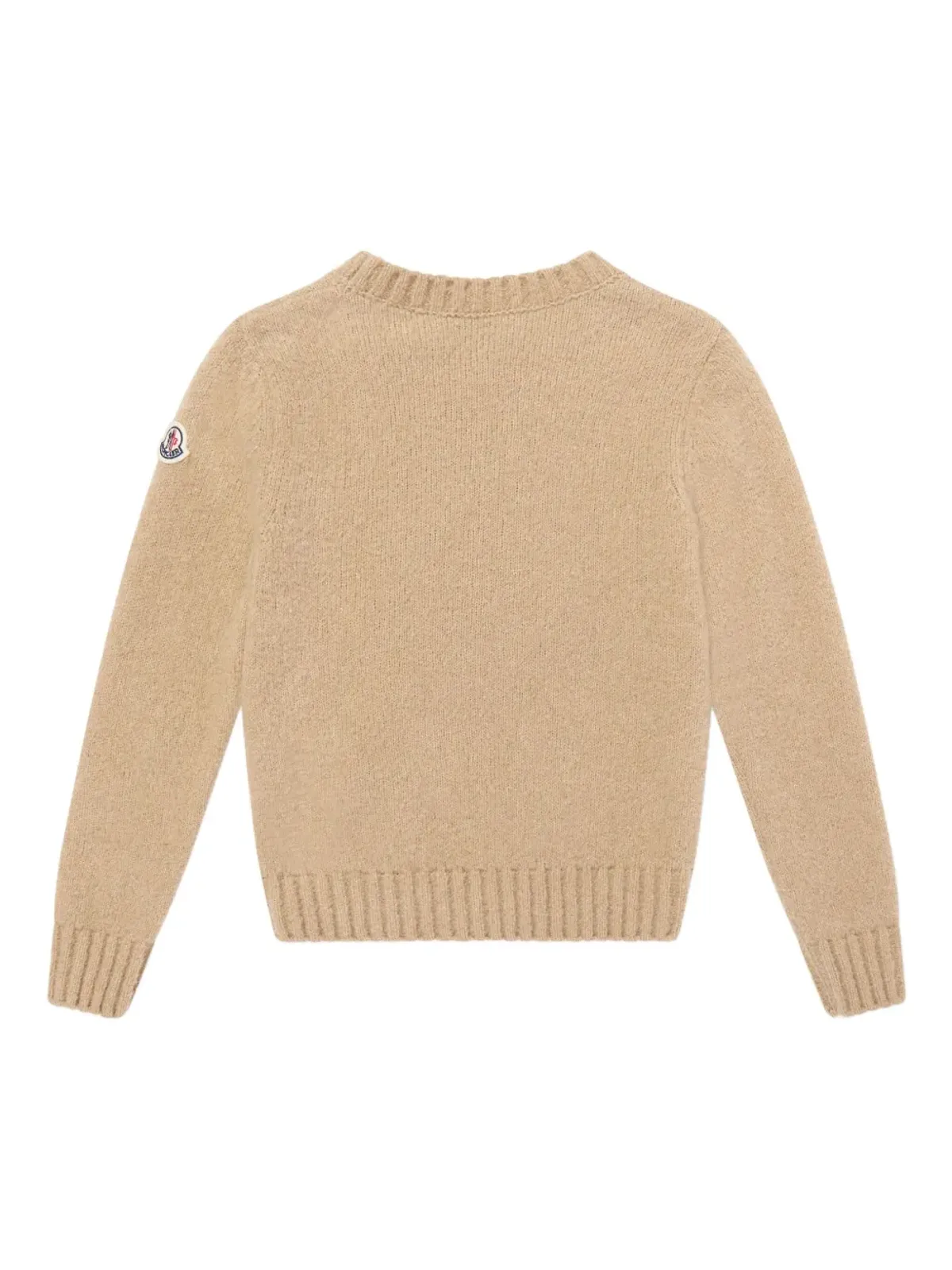 Moncler Enfant ロゴ刺繍 クルーネック セーター - 画像2