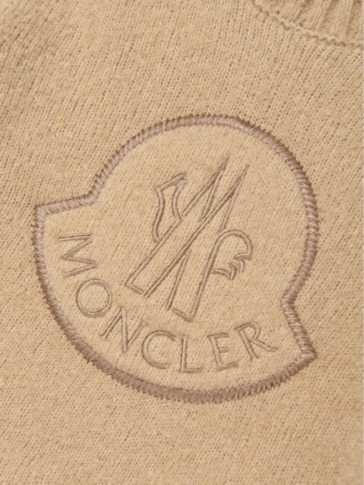 Moncler Enfant ロゴ刺繍 クルーネック セーター - 画像4