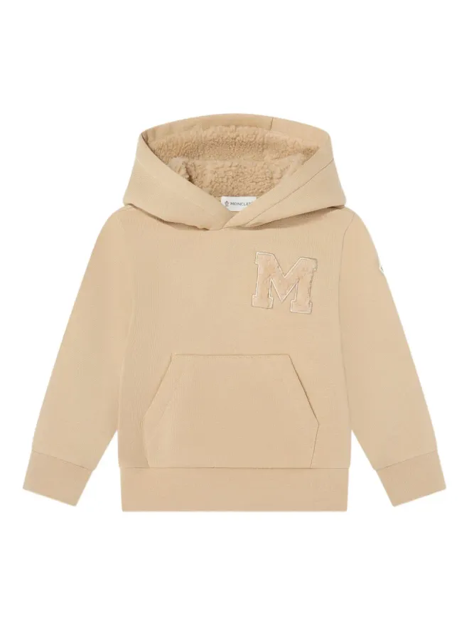 Moncler Enfant Moncler Enfant アップリケ付きフードパーカーの商品画像