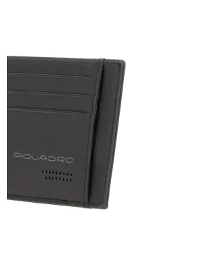 PIQUADRO ロゴプリント レザー カードホルダー - サムネイル5