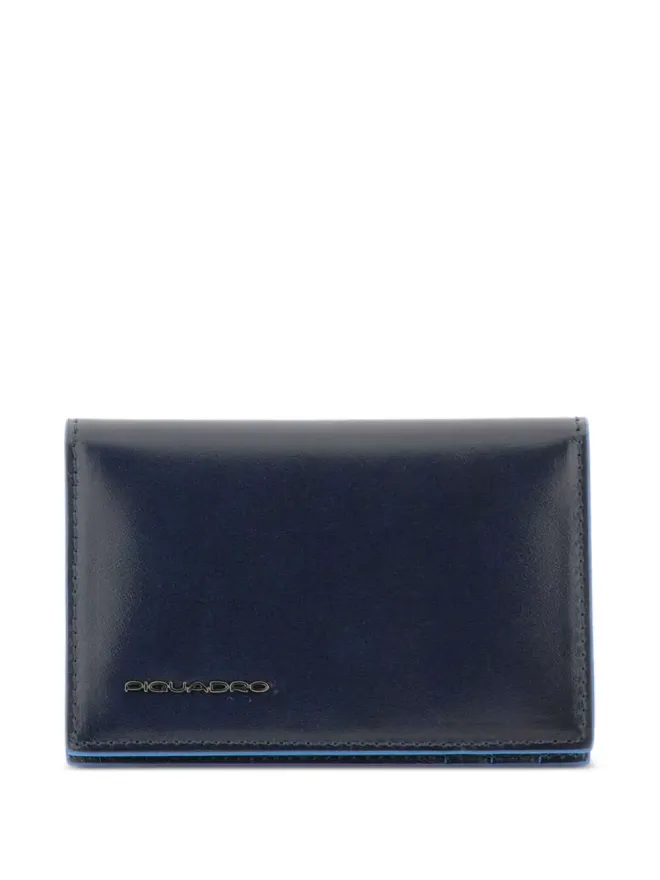 PIQUADRO PIQUADRO ロゴエンボス レザー ウォレットの商品画像