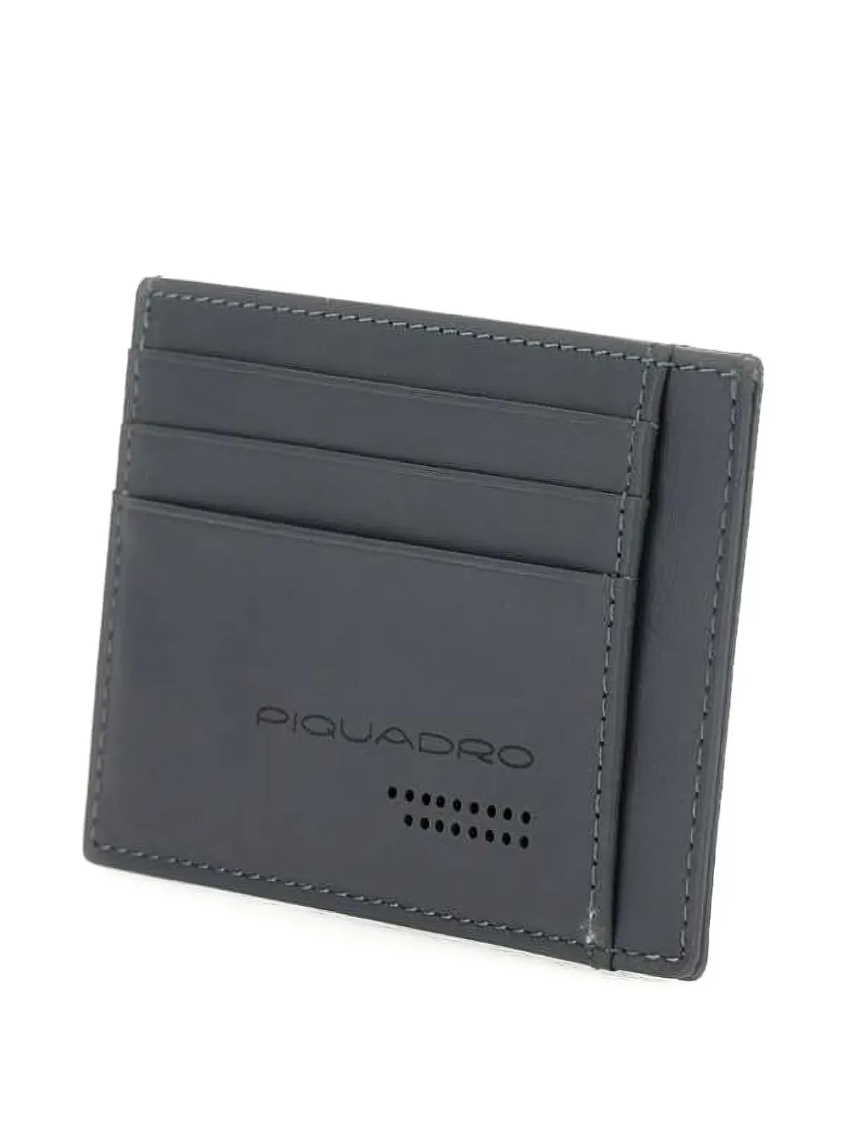 PIQUADRO デボスドロゴ レザー カードホルダー - 画像3