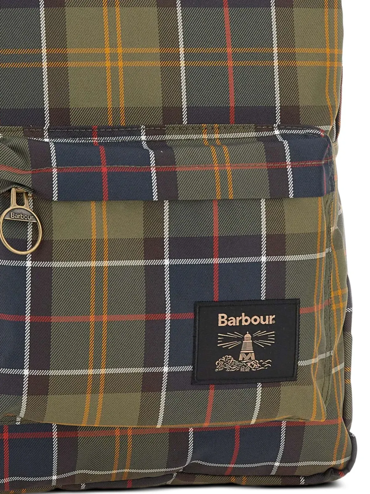 Barbour タータン柄バックパック - 画像4