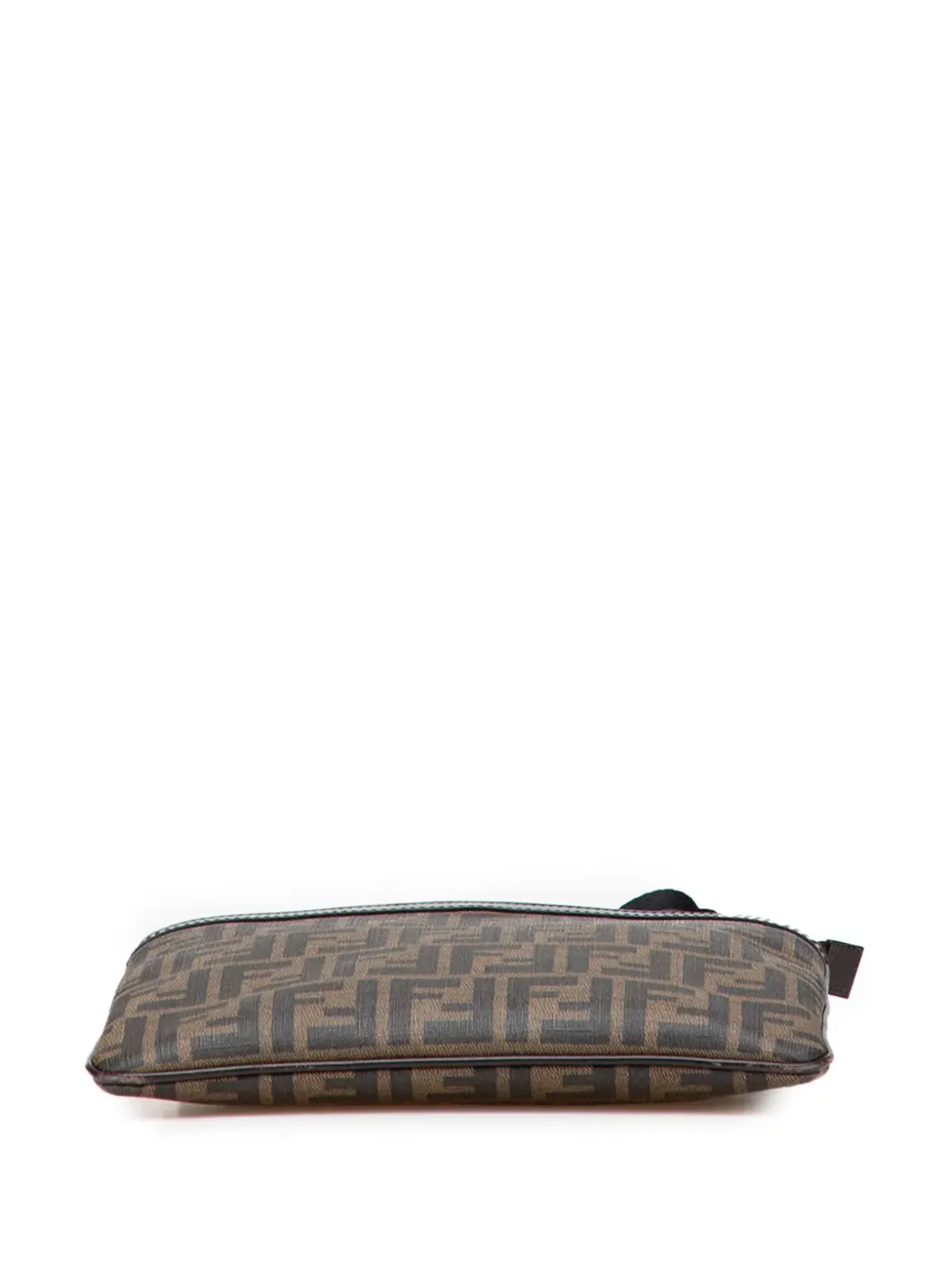 Fendi Pre-Owned Zucca コーティッドキャンバス クロスボディバッグ - ブラウン - 画像4