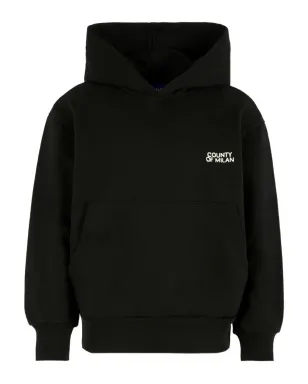 COUNTY OF MILAN KIDS 長袖フ hoodie - Black - サムネイル1