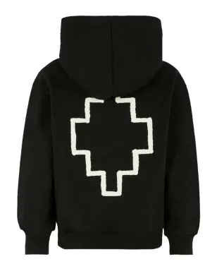 COUNTY OF MILAN KIDS 長袖フ hoodie - Black - サムネイル2