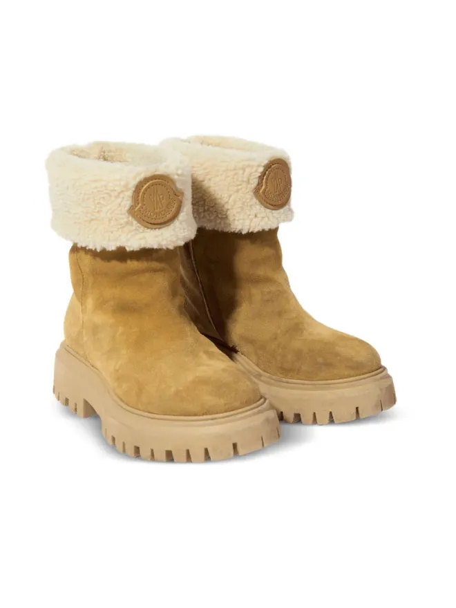 Moncler Enfant Moncler Enfant シアリング アンクルブーツの商品画像