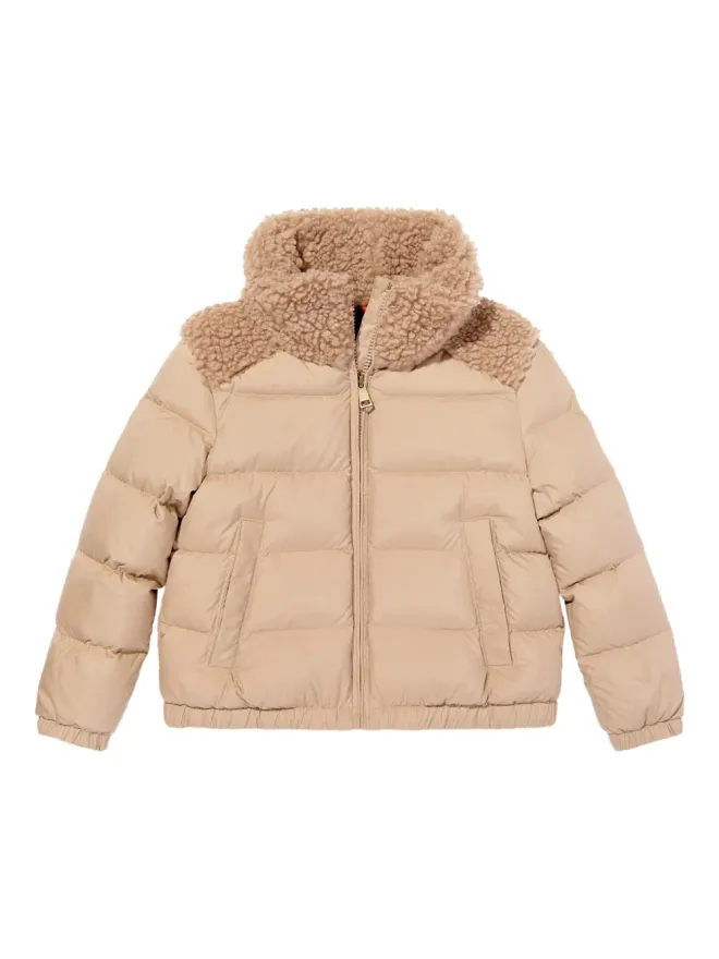 Moncler Enfant Moncler Enfant ヴァード キルティング テディカラー ジャケットの商品画像