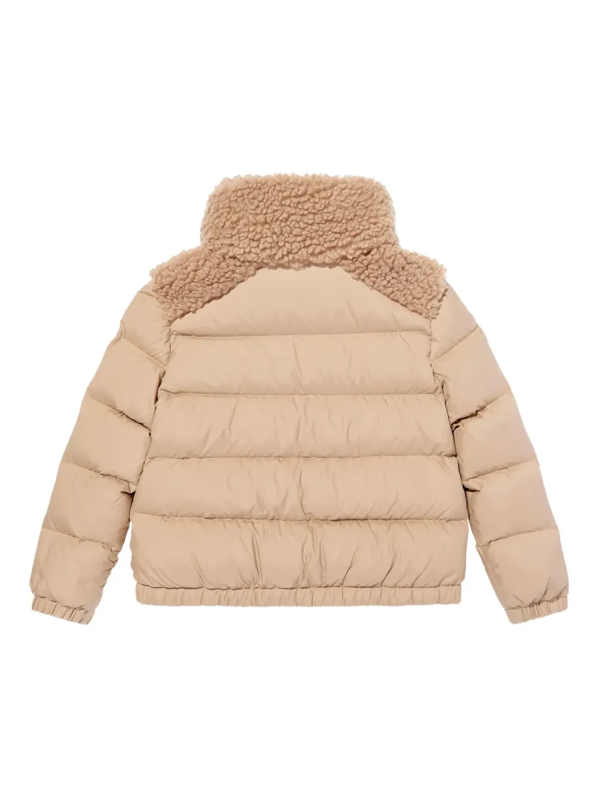 Moncler Enfant ヴァード キルティング テディカラー ジャケット - 画像2