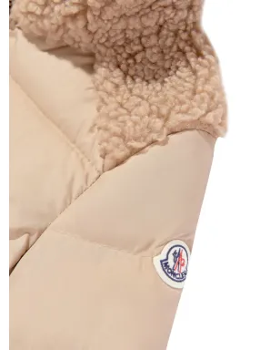 Moncler Enfant ヴァード キルティング テディカラー ジャケット - サムネイル3