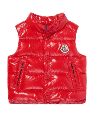 Moncler Enfant ロゴパッチ・キルテッドベスト - サムネイル1