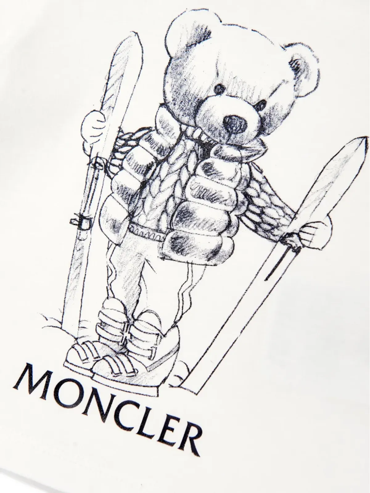 Moncler Enfant プリントコットンTシャツ - ホワイト - 画像3