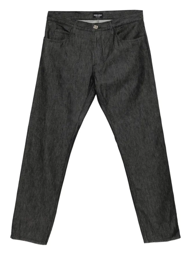 Giorgio Armani Giorgio Armani ロゴ入りスリムフィットジーンズの商品画像
