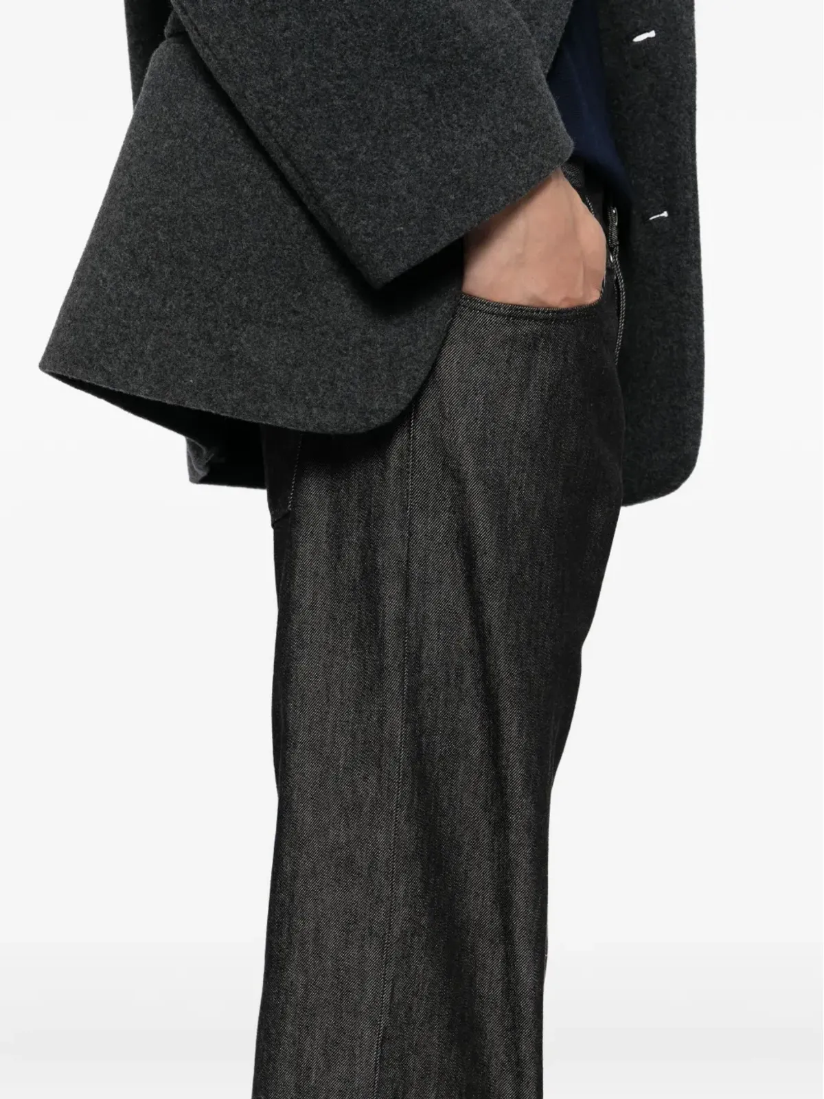 Giorgio Armani ロゴ入りスリムフィットジーンズ - 画像5