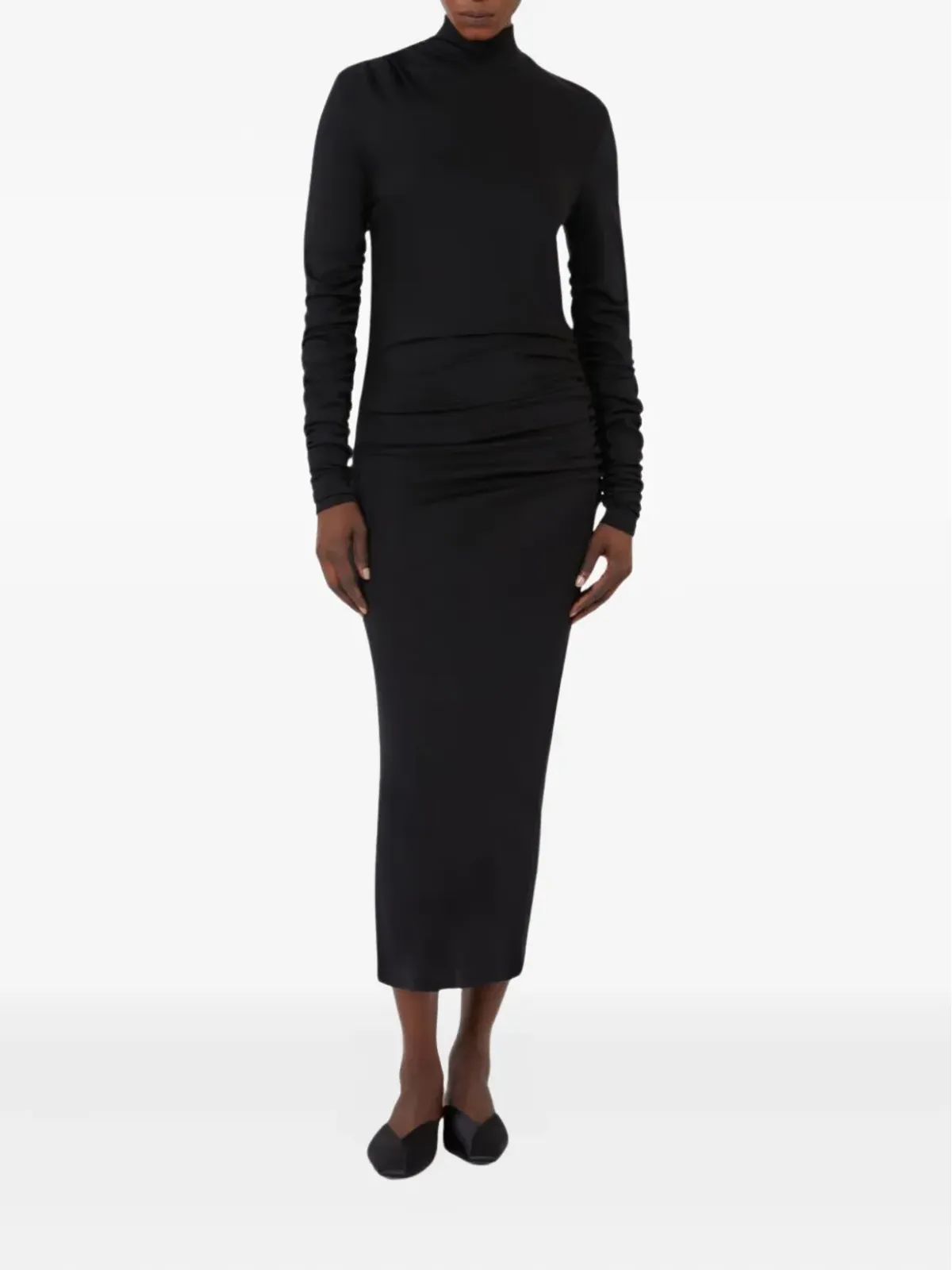 Max Mara ルーシュドレス - 画像2