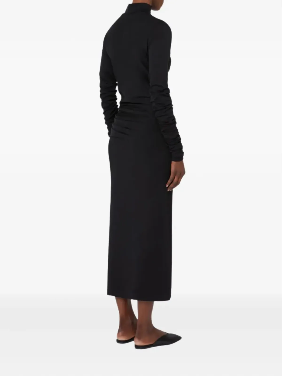 Max Mara ルーシュドレス - 画像3