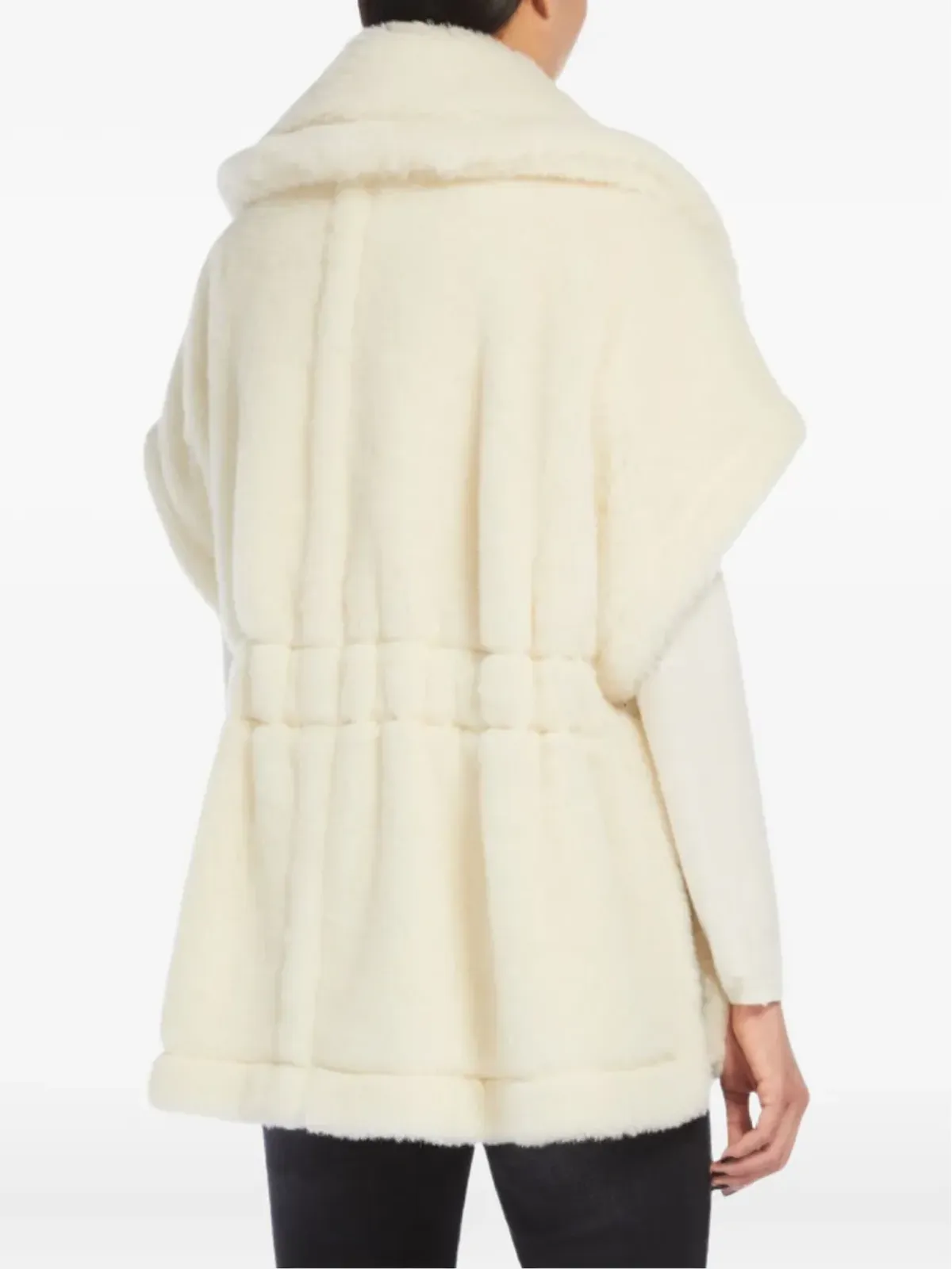 Max Mara ベルト付きノースリーブケープ - 画像3