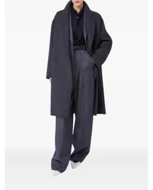 Max Mara ハイウエスト パッチポケットパンツ - ブルー - サムネイル2
