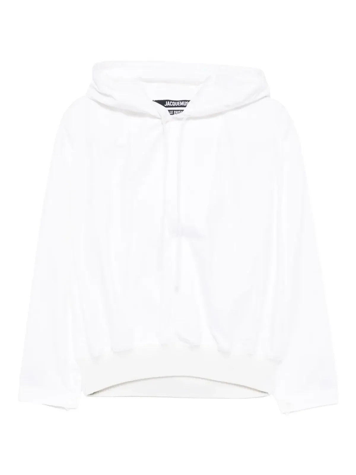 Jacquemus Haut trapeze hoodie - White - 画像1
